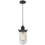 Centri 900 Clear Pendant - Oil Rubbed Bronze / Clear