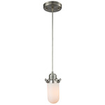 Centri 900 Pendant - Brushed Satin Nickel / Matte White