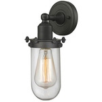 Centri 900 Clear Wall Sconce - Oil Rubbed Bronze / Clear