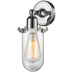 Centri 900 Clear Wall Sconce - Polished Chrome / Clear