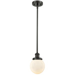 Beacon 916 Pendant - Oil Rubbed Bronze / Matte White