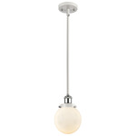 Beacon 916 Pendant - White / Polished Chrome / Matte White