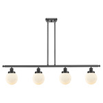 Beacon 916 Linear Pendant - Matte Black / Matte White