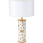 Botanist Table Lamp - White / Gold / White