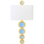 Globo Wall Sconce - Polished Brass / White