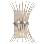 Baile Wall Sconce - Brushed Nickel / Greige