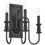 Karthe Wall Sconce - Black