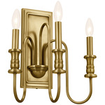 Karthe Wall Sconce - Natural Brass