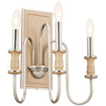 Karthe Wall Sconce - Brushed Nickel