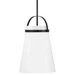 Tori Convertible Pendant - Black / White