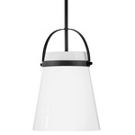 Tori Convertible Pendant - Black / White