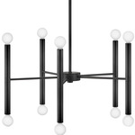 Millie Convertible Chandelier - Black
