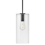 Lane Pendant - Black / Clear