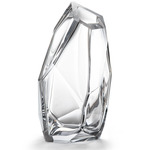 Crystal Rock Vase - Clear