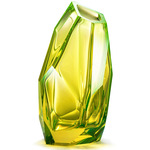 Crystal Rock Vase - Uranium
