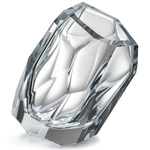 Crystal Rock Vase - Clear