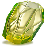 Crystal Rock Vase - Uranium