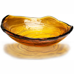 Frozen Bowl - Light Amber