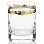 Nobodys Perfect Glass - Gold / Clear