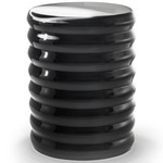 Zig Zag Table - Black