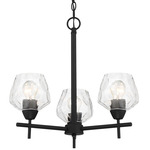 Camrin Chandelier - Coal / Clear