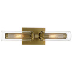 Emmerham Bathroom Vanity Light - Soft Brass / Clear