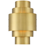 Spyglass Terrace Wall Sconce - Soft Brass