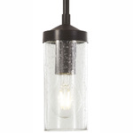 Elyton Mini Pendant - Downtown Bronze / Clear Seedy