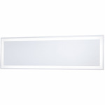 Rectangular LED Backlit Mirror - White / Mirror