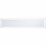 Rectangular LED Backlit Mirror - White / Mirror