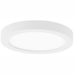 Vantage Round Ceiling Light - White / White