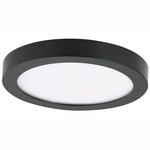 Vantage Round Ceiling Light - Coal / White