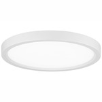 Vantage Round Ceiling Light - White / White