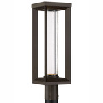 Shore Pointe Post Lamp - Oil Rubbed Bronze / Clear