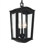 Houghton Hall Outdoor Pendant - Sand Coal / Clear