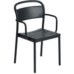 Linear Steel Chair - Black