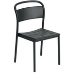 Linear Steel Chair - Black