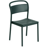 Linear Steel Chair - Dark Green