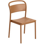 Linear Steel Chair - Burnt Orange
