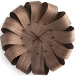 Brisa Wall Clock - Walnut / Walnut