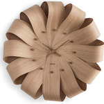 Brisa Wall Clock - Oak / Walnut