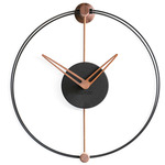 Nano Wall Clock - Oak / Black