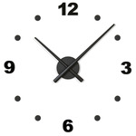OJ Numbers Wall Clock - Black