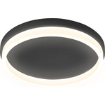 Anello Ceiling Light Fixture - Matte Black