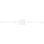 Aurora Wall Sconce - Matte White / Acrylic