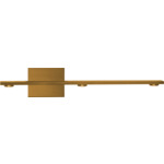 Aurora Offset Wall Sconce - Brushed Gold / Acrylic