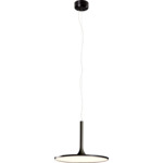 Piano Pendant - Brushed Black / Matte Black / White