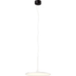 Piano Pendant - Matte White / White