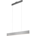 Prometheus Linear Pendant - Brushed Aluminum / Acrylic