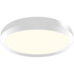 Skylight Flush Ceiling Light - Matte White / Acrylic